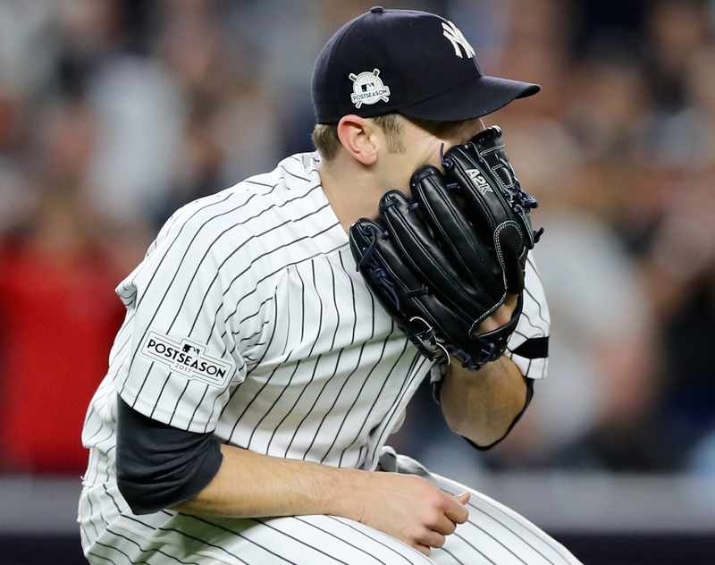 Illustration for article titled David Robertson Exhibits Five Stages Of Grief After Watching Gary Sanchez Get Hit In The Dick And Balls